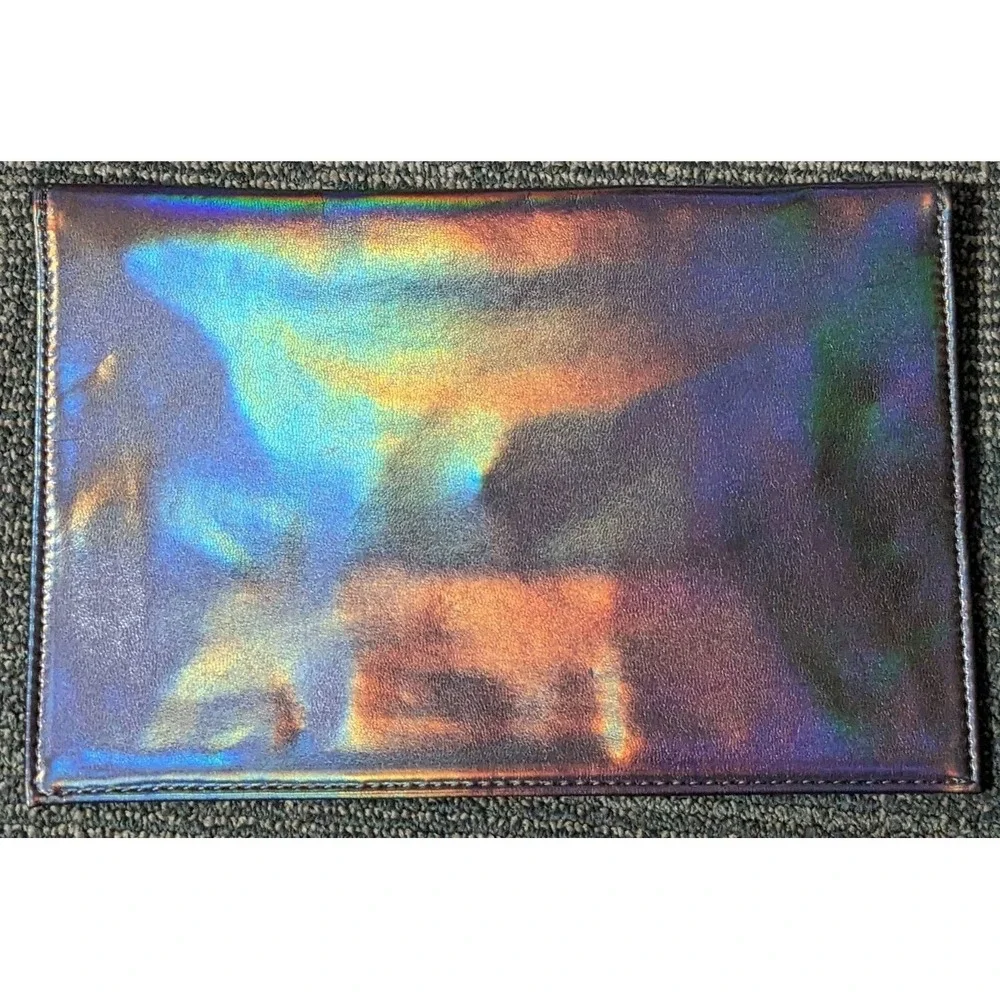 2 Mary Kay Holographic Cosmetic Makeup Clutch Bags Magnetic Pouch NEW Jewels